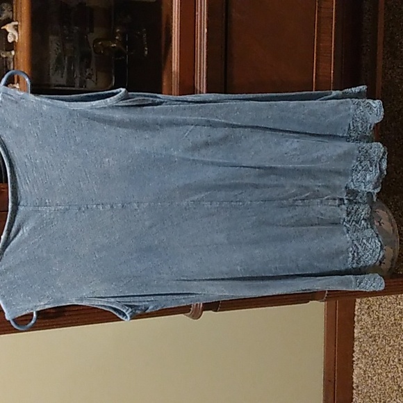 Ladies panhandle tunic,American Flag Let Freedom Ring.size M. - Picture 4 of 6